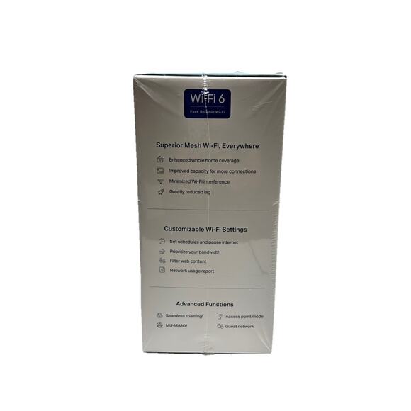 TP-Link Deco W3000(2-pack) AX1500 Whole Home Mesh Wi-Fi 6 System - Alexa Google - Picture 4 of 4